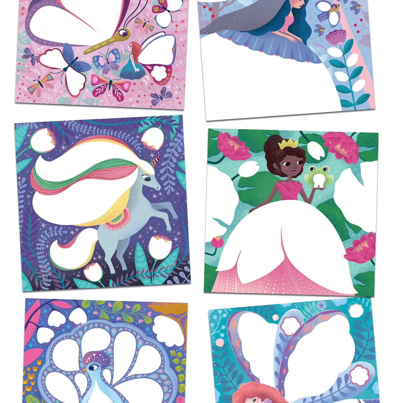 Peinture au doigt - Monde féerique