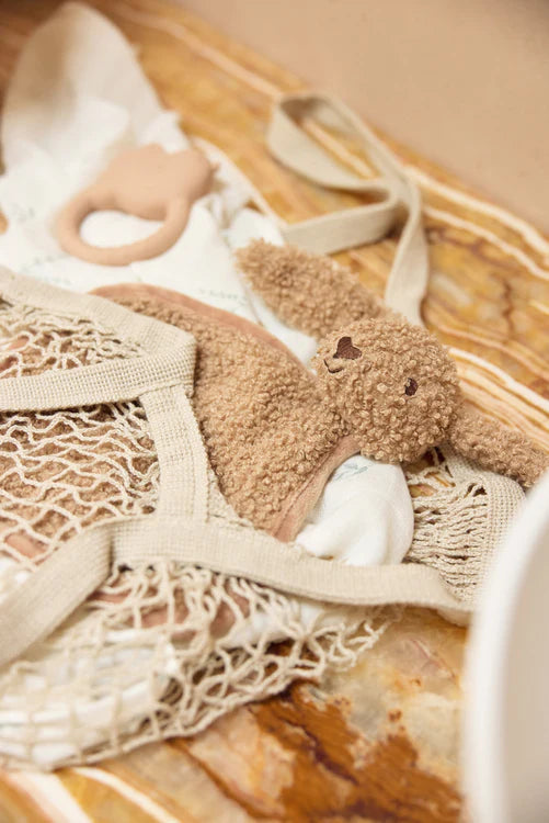 Attache-sucette Lapin - Biscuit