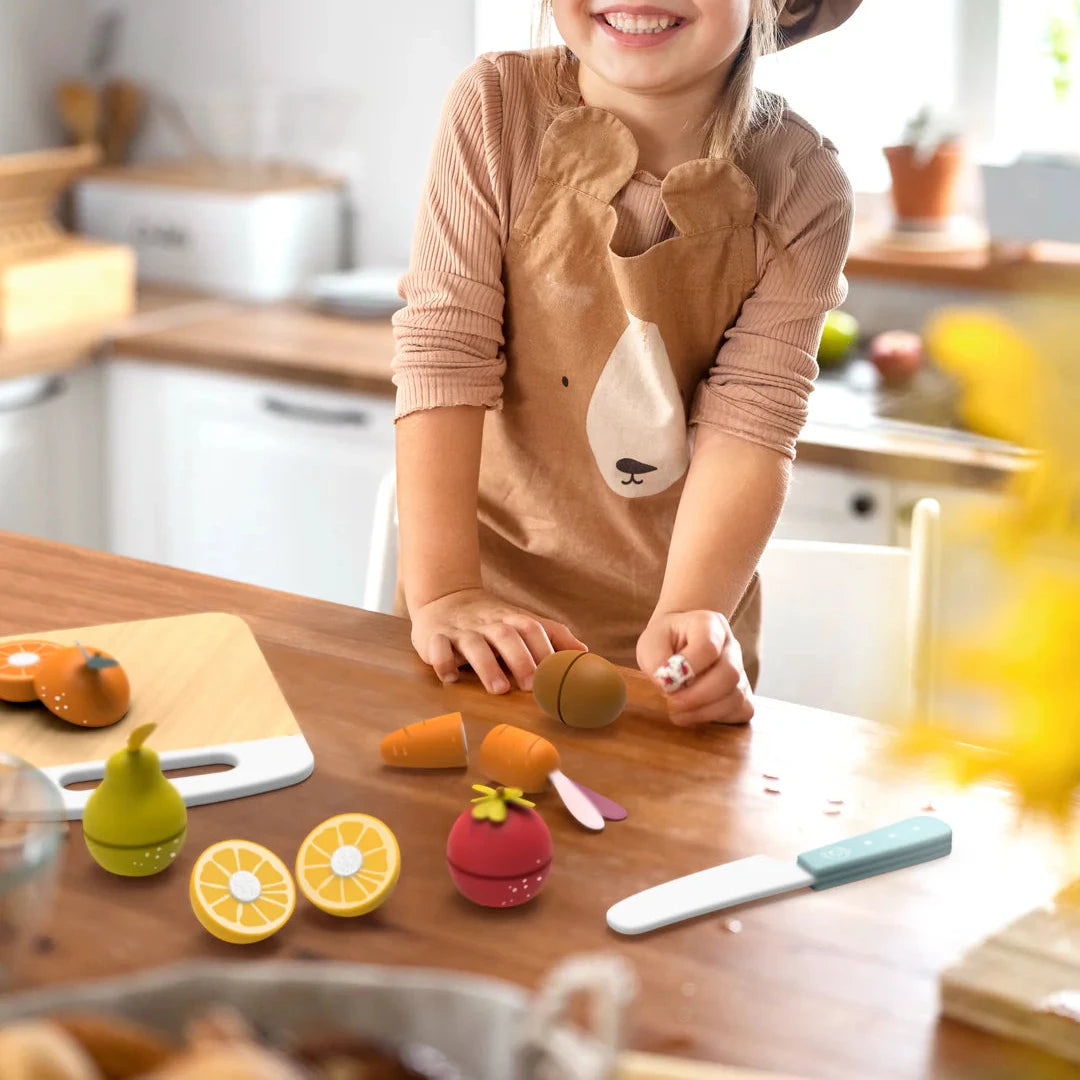 Mon set de découpe de fruits et légumes
