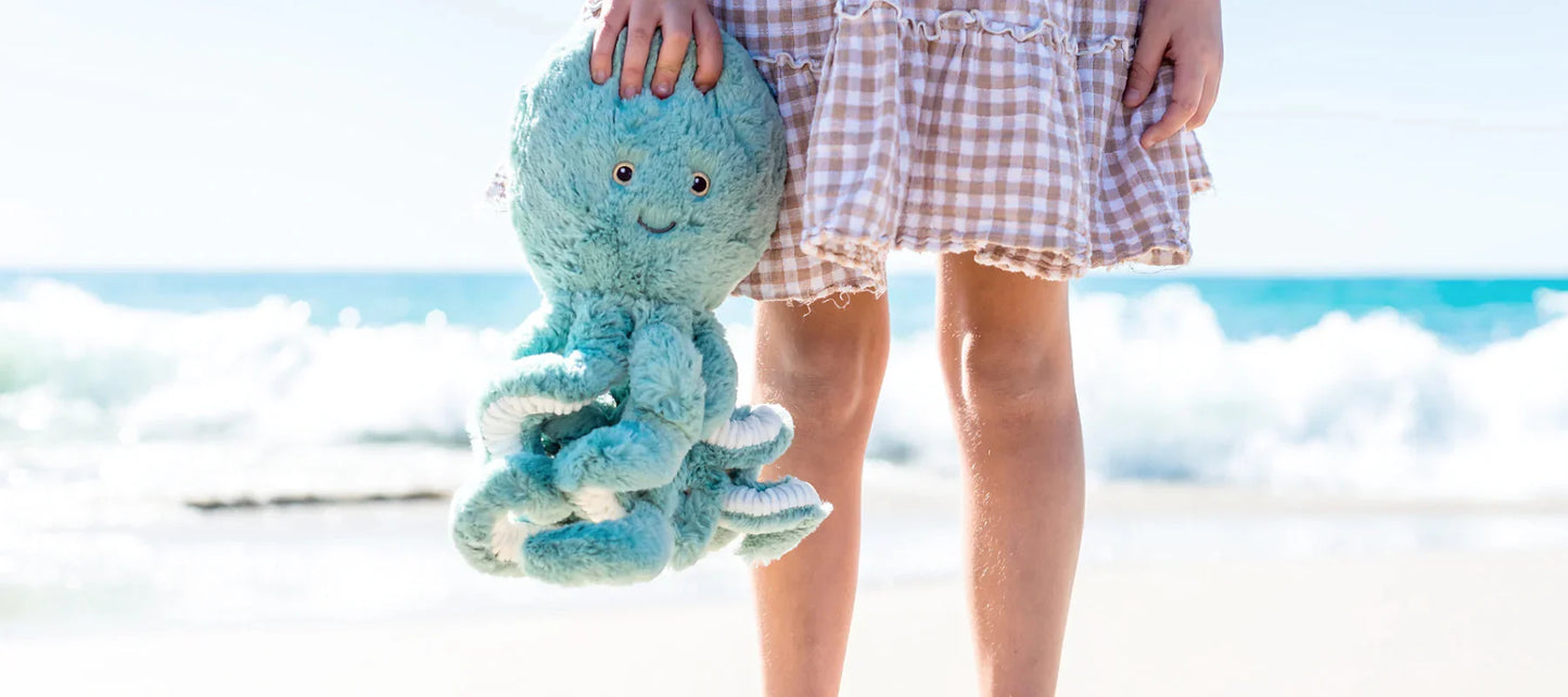 Peluche - Poulpe bleu