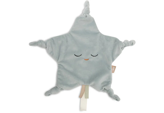 Attache sucette - Little star Bleu