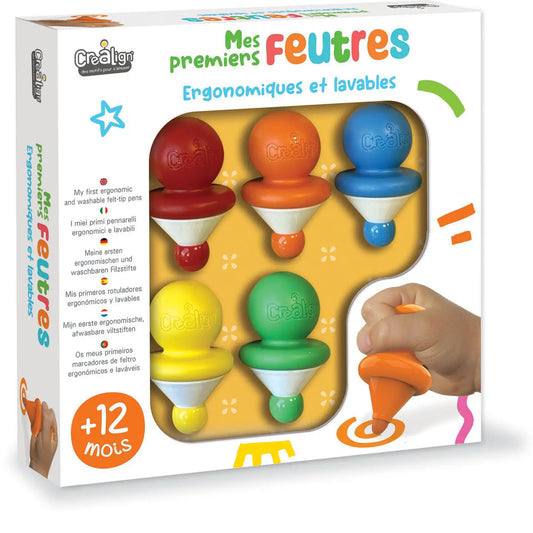 Mes premiers feutres ergonomiques x5