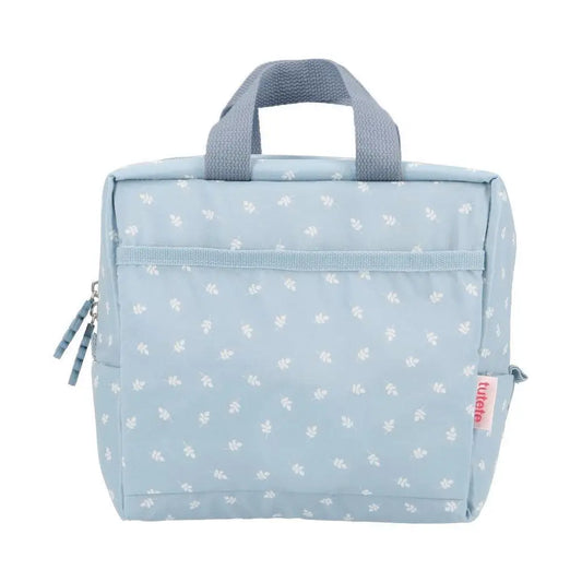 Petit sac isotherme - Feuilles Bleu
