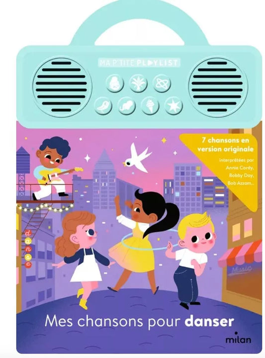 Livre sonore - Mes chansons pour danser