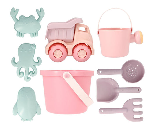 Ensemble de Jouets de Plage - Rose