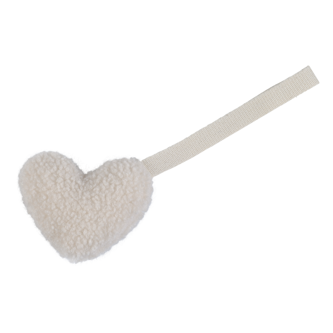 Attache tétine - coeur