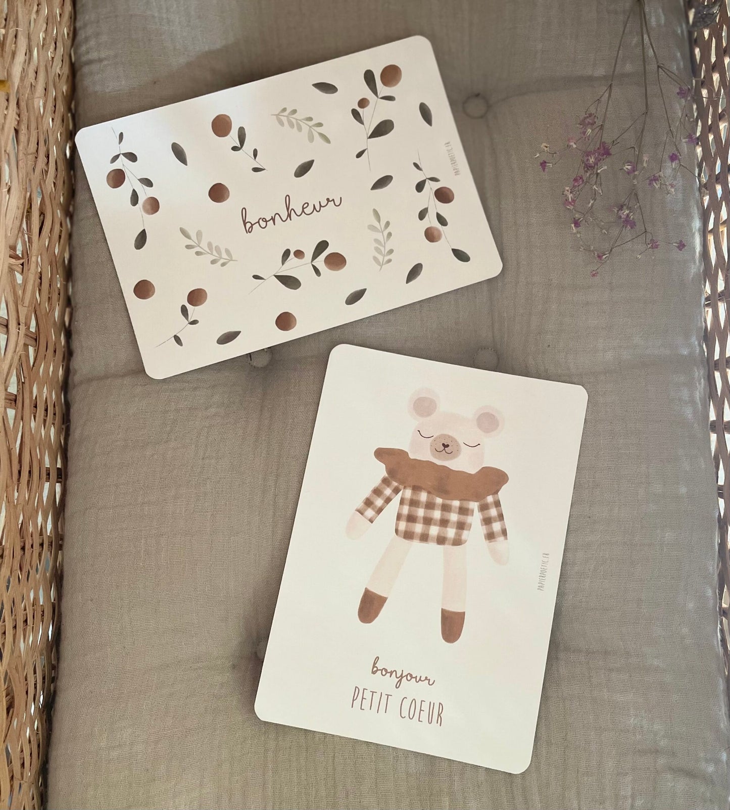 Carte - "Doudou ours"