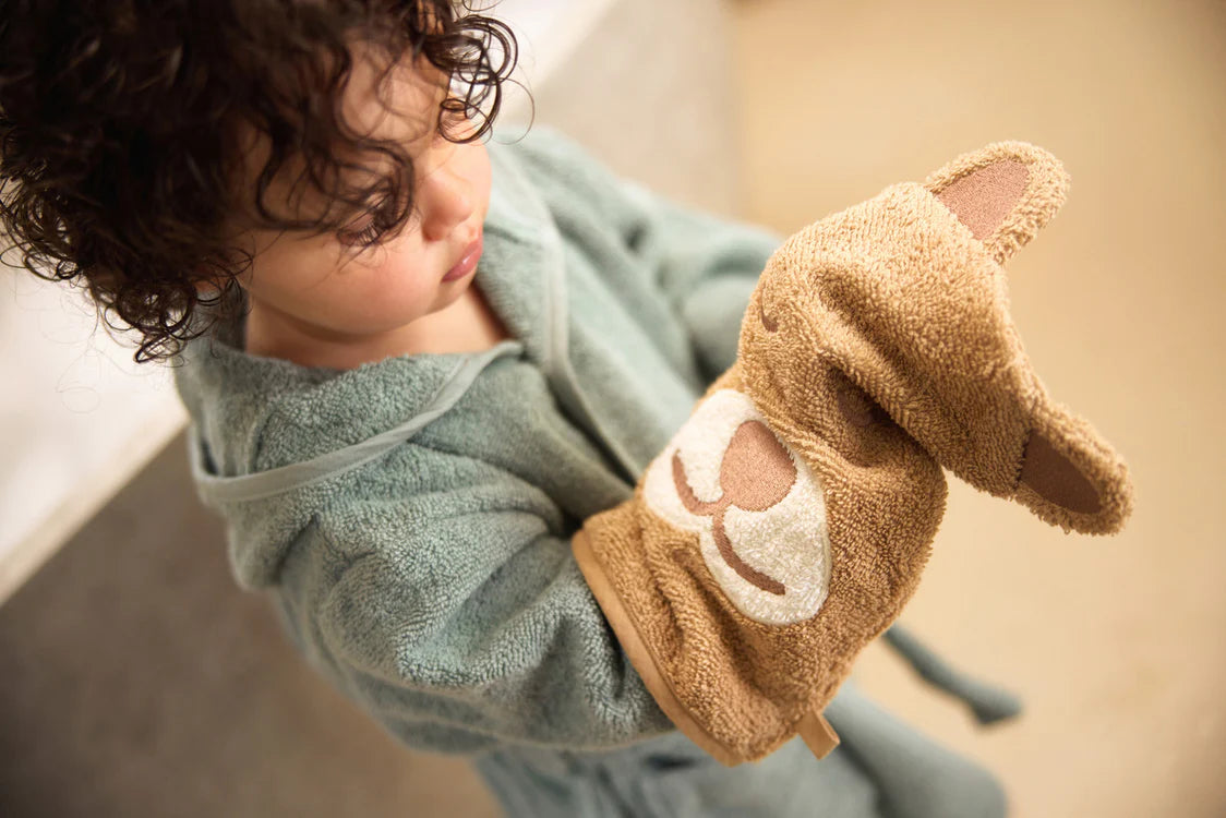 Gant de toilette - guépard