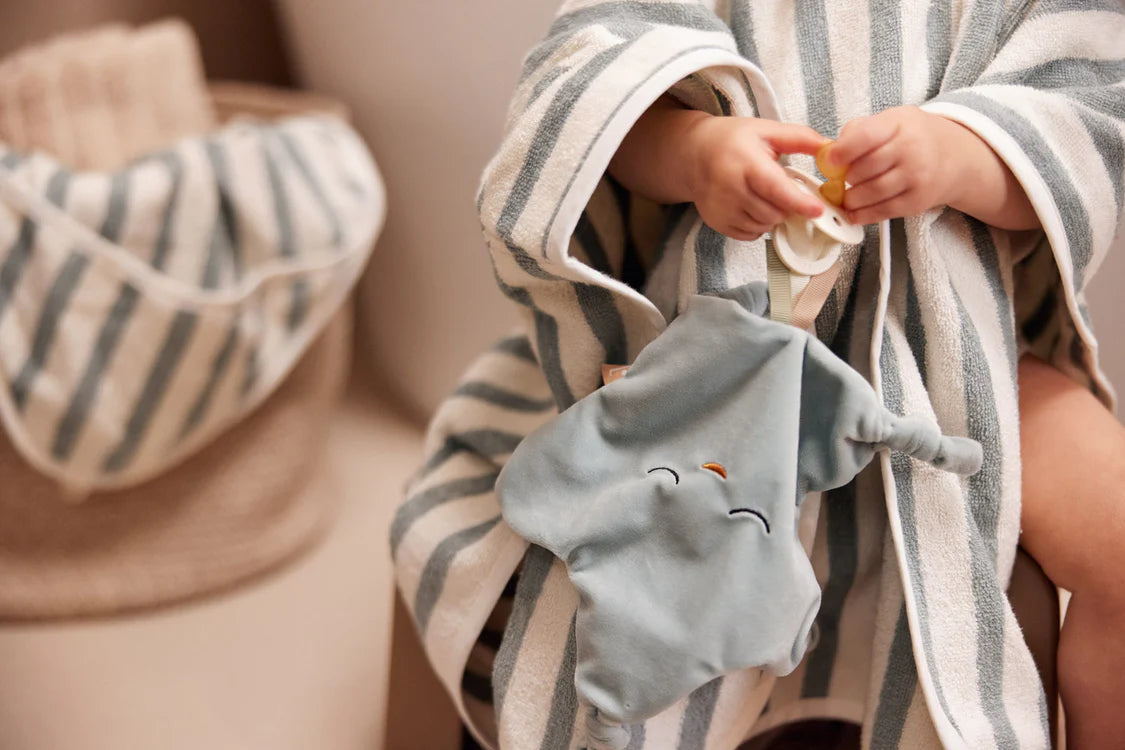 Attache sucette - Little star Bleu