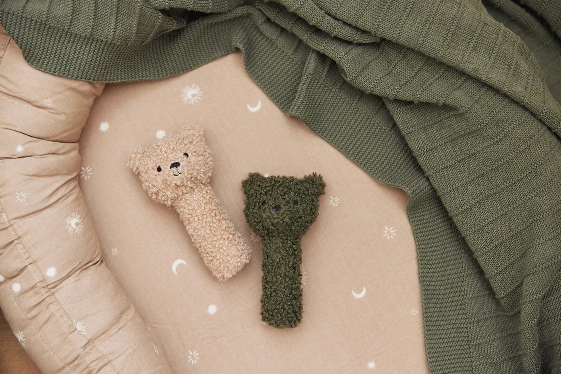 Hochet Teddy bear - Green