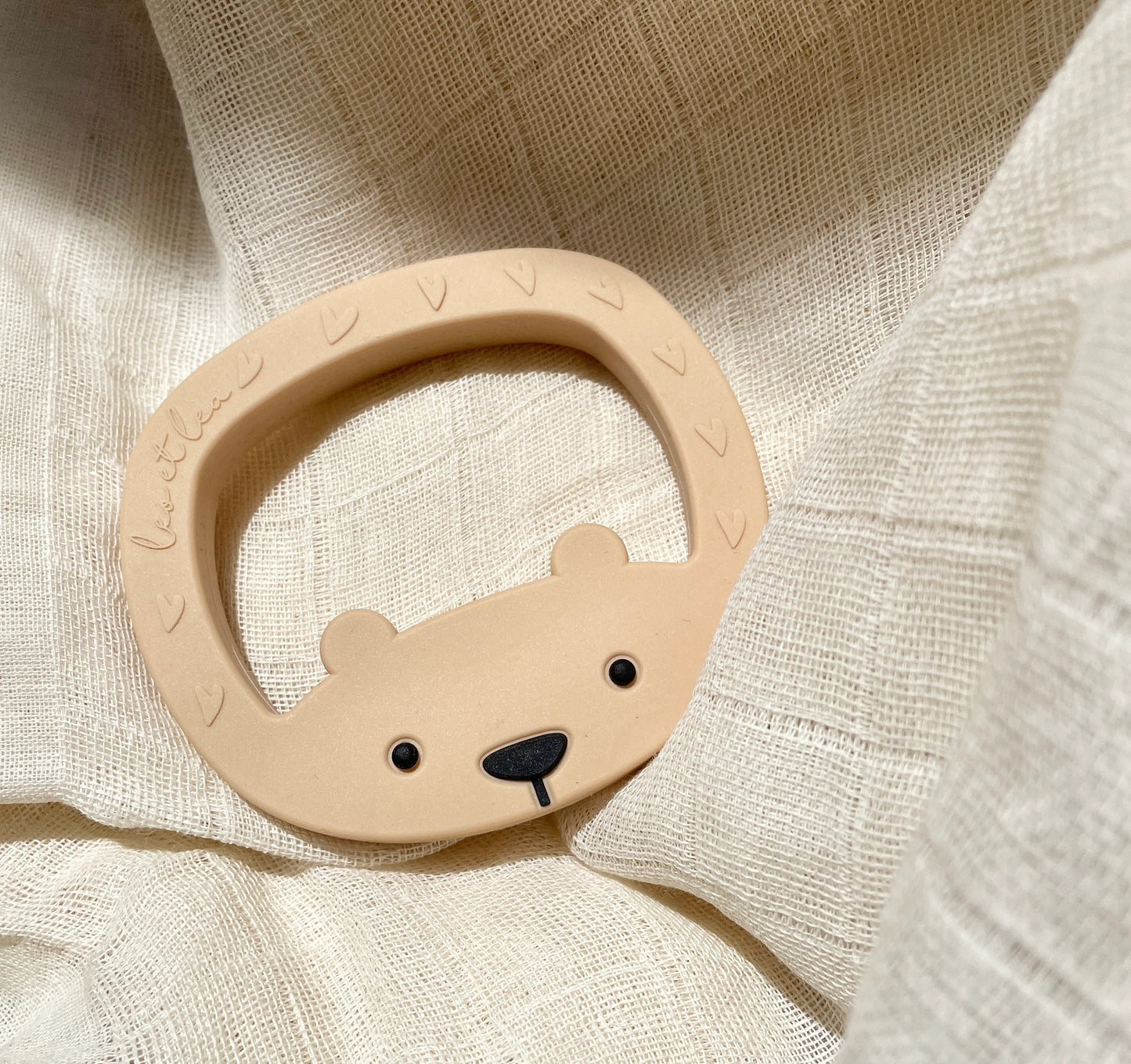 Jouet de dentition - Petit ours beige