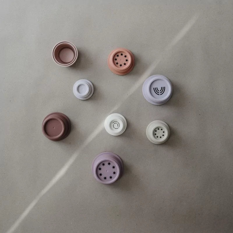 Gobelets à empiler - Pastel