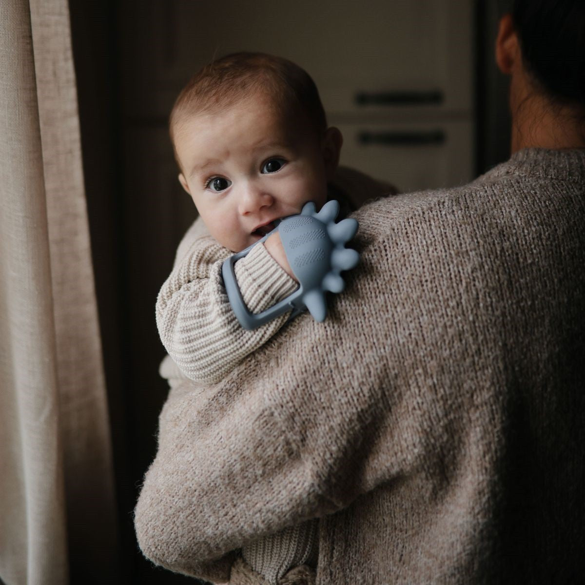 Jouet de dentition - Dino bleu