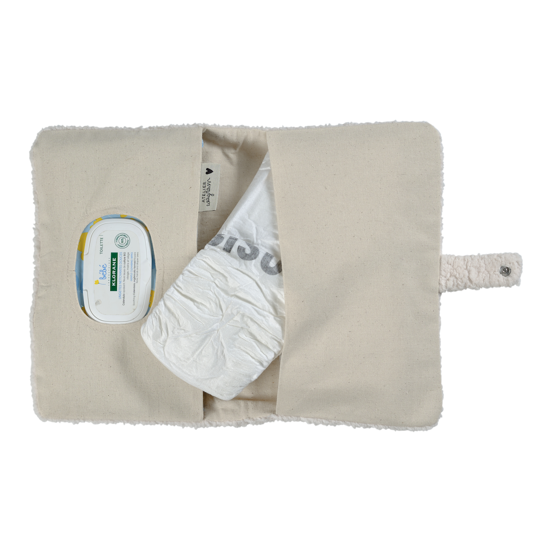 Range couche - Moumoute blanc