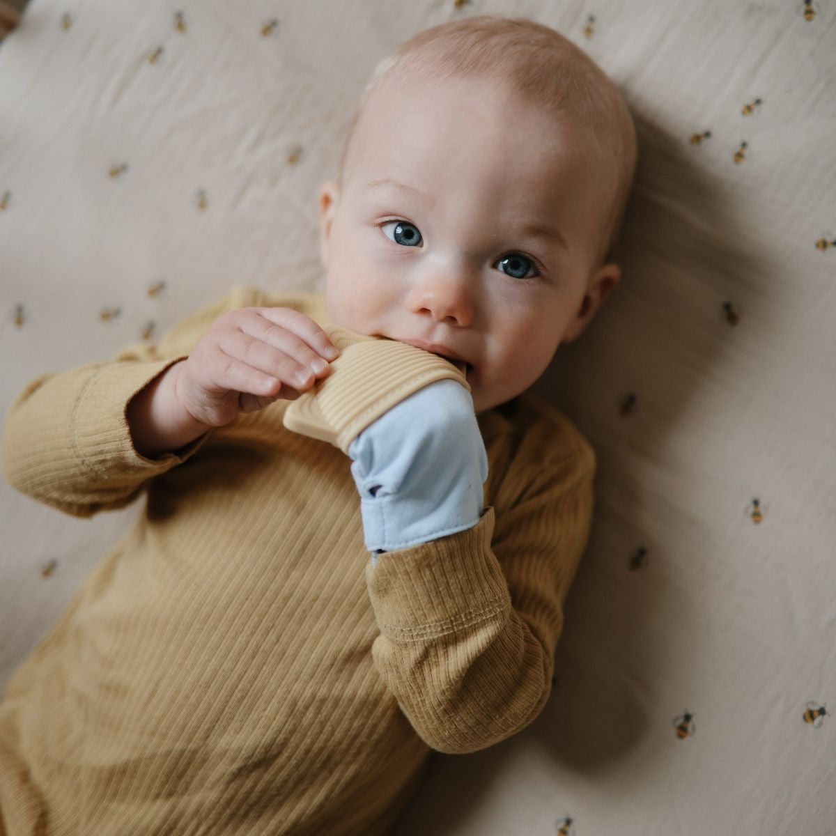 Mitaine de dentition - Soleil