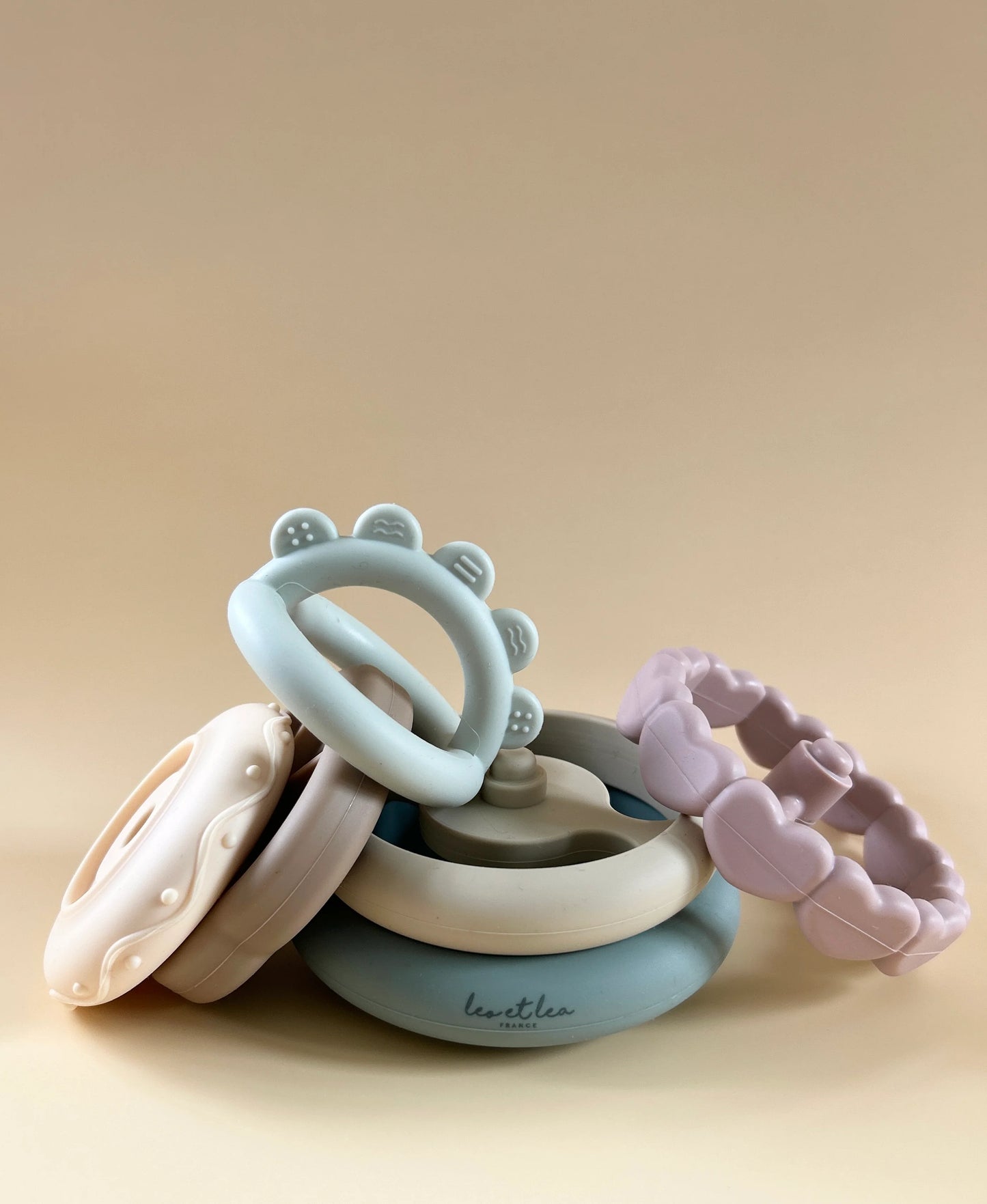 Jouet à empiler - Pastel